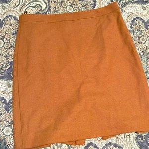 Jcrew Camel Pencil Skirt